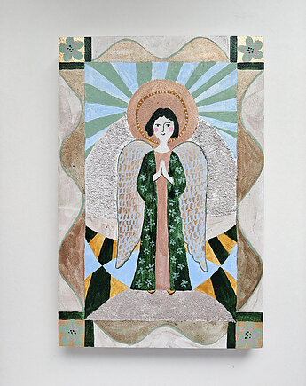 Anioł Stróż, prezent na komunie ANIOŁ, prezent na chrzest, PRINTLOVE