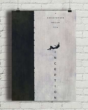 Incepcja - plakat fine art, minimalmill
