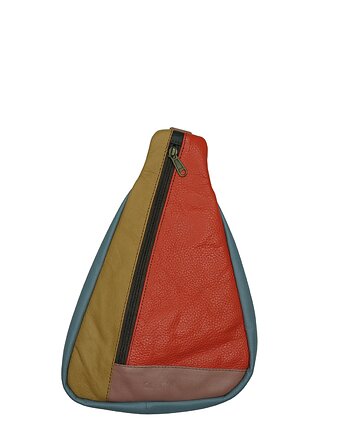 Plecak skórzany damski na jedno ramię wygodny skora naturalna OLIVKA, Olivka Warsaw