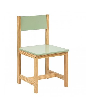 Krzesło Dziecięce Krzesełko Drewniane Mint, OSOBY - Prezent dla dziecka