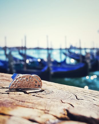 Kolczyki stalowe KSIĘŻYCE POŁÓWKI KWADRA, hoaloha