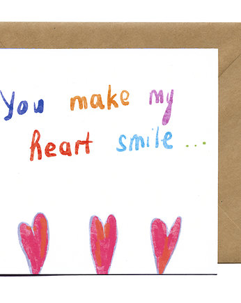 Kartka miłosna Hearts, JuliArt