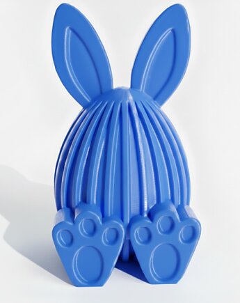Jajko Zajączek Królik na Wielkanoc do Stroika Koszyka 3D Figurka do Stroika, smxdsgn