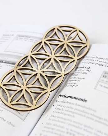 Zakładka Kwiat życia, LiLaLu Design