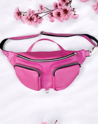 Saszetka  Biodrowa  XXL  PINK, MerloBag