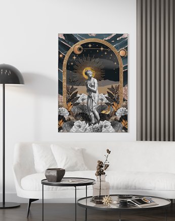 Plakat VICTORIA'S SECRET (KOLAŻ), Agnieszka Osiecka RYSUJĘ BO SIĘ NUDZĘ