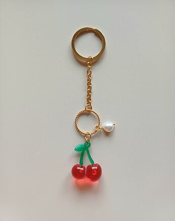 Brelok wiśnie - stal szlachetna, s e n s e d  accessories
