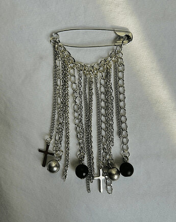 Broszka na agrafce VINTAGE Agrafka.Studio, Agrafka studio