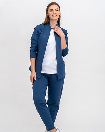 Komplet  Marynarka+Spodnie denim, 3 for U