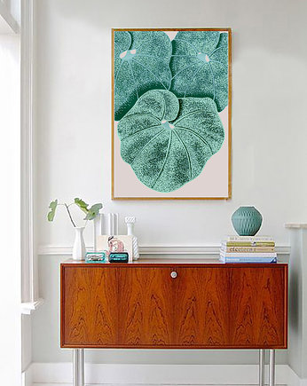 Plakat Liście 50x70 cm, michal cygan