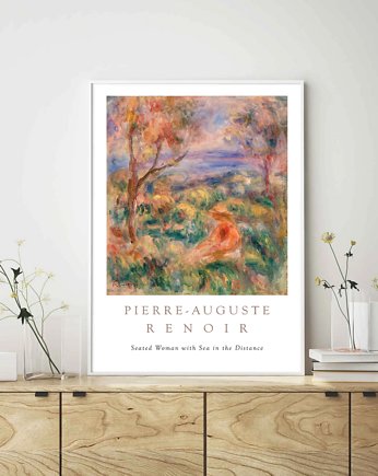 PLAKAT dekoracyjny , Renoir, wystawowy, black dot studio