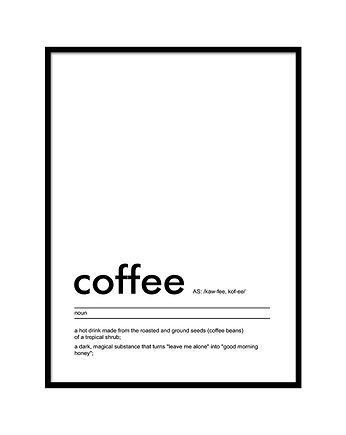 Plakat - Coffee, lemonducky
