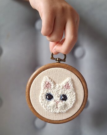 Słodki kotek do pokoju dziecka, Nataly Atelier