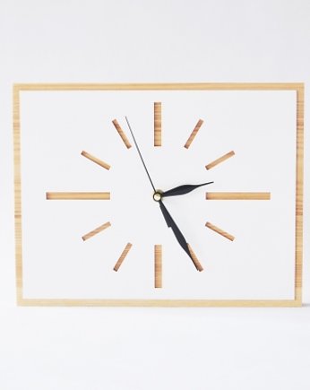 Drewniany zegar Minimalist, Drewniane dodatki
