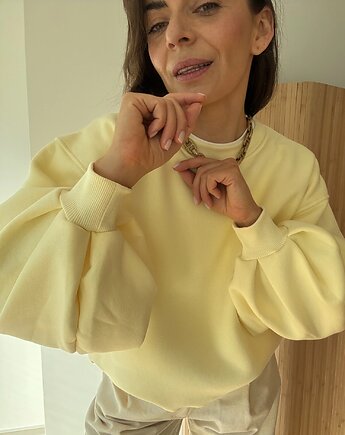 Bluza Enjoyable butter yellow, Patchouli