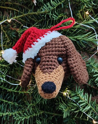 JAMNIK - świąteczna ozdoba dla miłośników psów!, wernika