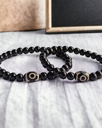 KOMPLET dla PARY : TALIZMAN : agat tybetański, kaktusia