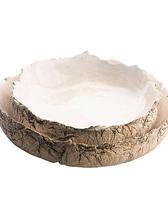 Zestaw dwóch pater ceramicznych, Ceramika SPK