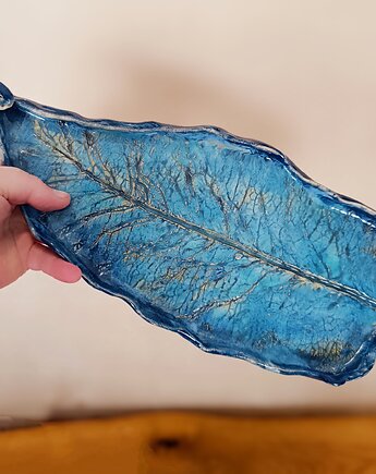 Patera ceramiczna liść, maticeramika