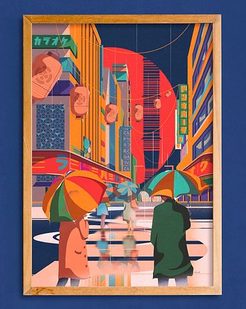 Plakat Tokio, OSOBY - Prezent dla koleżanki