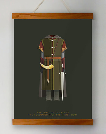 The Lord of the Rings - Boromir - plakat A3, minimalmill