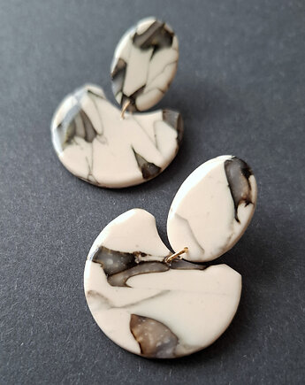 Kolczyki marmurowe no1, Motywator Eweliny