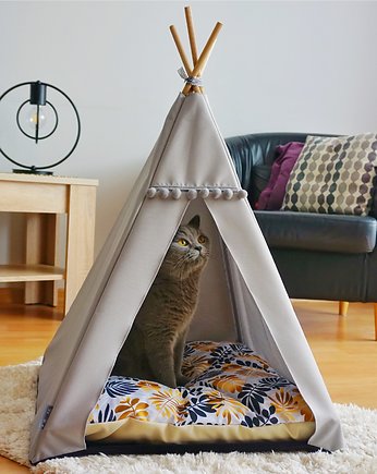 Legowisko Tipi - Liście, Halkalife