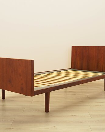 Łóżko tekowe, duński design, lata 60, Hans J. Wegner, Getama, Przetwory design