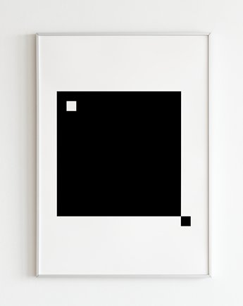Nowoczesny minimalistyczny obraz "Dark space 1", Arte perfecto