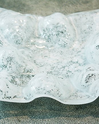TALERZYK GUZI BIAŁY ok. 17 cm, MartaWojciechowska