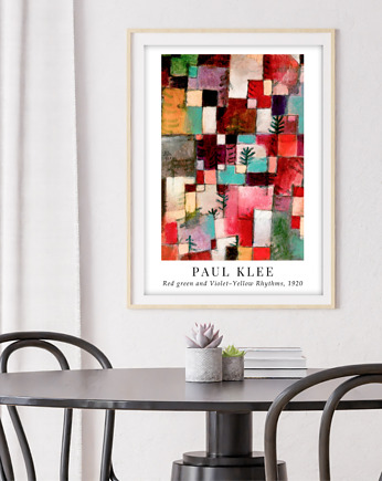 Plakat reprodukcja Paul Klee 'Red green and Violet, Well Done Shop