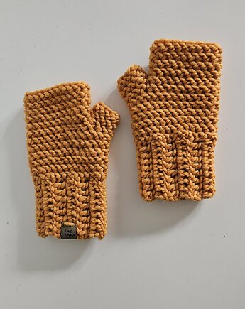 Mandarynkowe Mitenki jesienno/zimowe, Las i Łąka