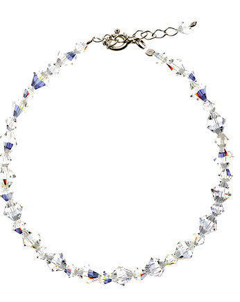 Srebrna bransoleta z kryształów marki Swarovski, Alessandra unique