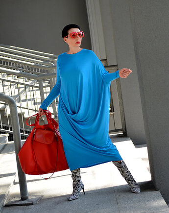 New SUKIENKA Asymetryczna Woda, momo fashion