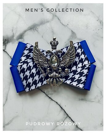 Broszka /Przypinka dla Mężczyzn  NEW Men, Pudrowy Różowy