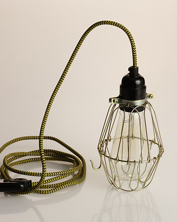 Lampa Loft Design Miedziana Klatka Otwierana, ByLight