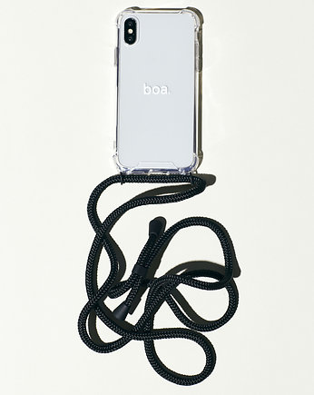 iPhone 11 boa etui na sznurku/czarny, boa case
