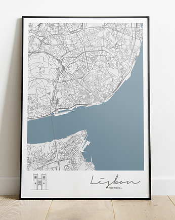 Plakat Miasta Świata - Lizbona, Peszkowski Graphic