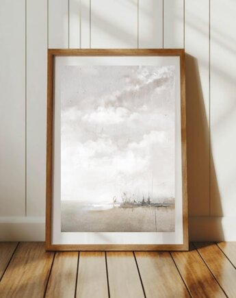 PLAKAT dekoracyjny ,boho dekoracja ścienna, abstrakcja obraz, black dot studio