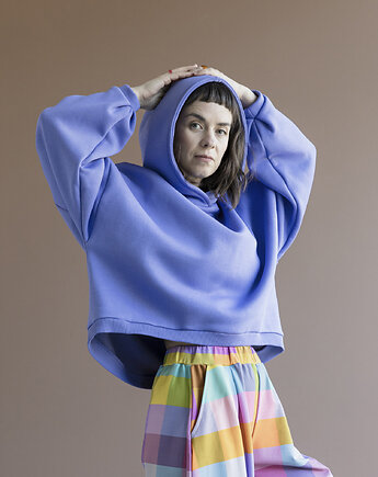 Bluza Oversize Fioletowa, Mimi Monster