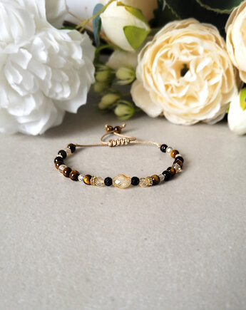 BLIŹNIĘTA - z Turmalinem Zodiakalna bransoletka, Seylla pracownia