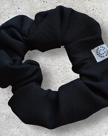 Gumka  Scrunchie Black, DONT NEED NO SAMURAI