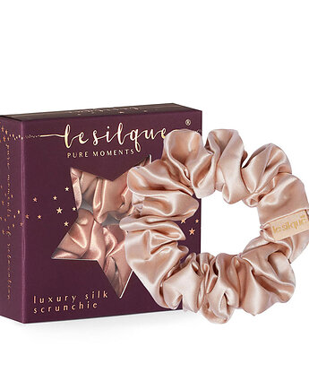 LE SILQUE Gumka do włosów z jedwabiu - ROSE GOLD, Le Silque