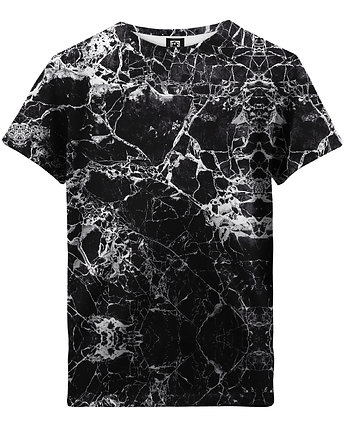 T-shirt Girl DR.CROW Marble Black, DrCrow