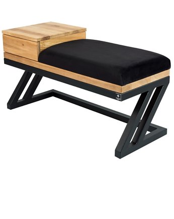 120 cm Ławka Tapicerowana Siedzisko Gładkie, EMRA WOOD DESIGN