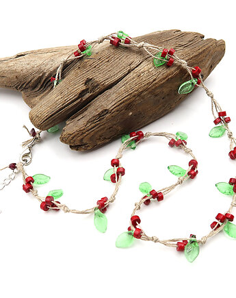 Owocowe lato - naszyjnik, Makowisko