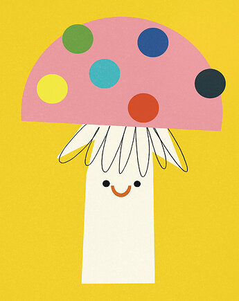Plakat Muchomor, MUKI design