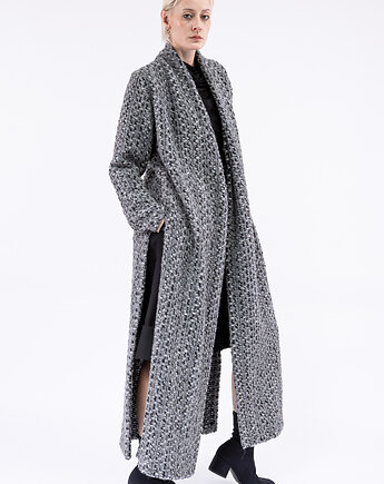 Woolen cardigan coat, pudu