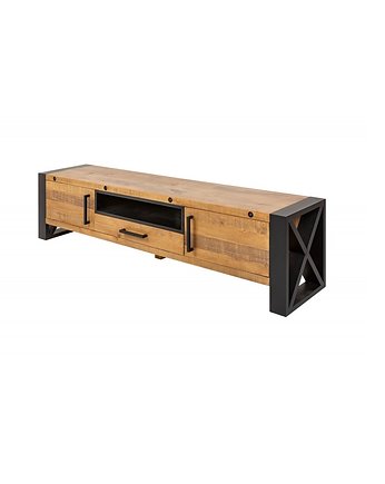 Szafka por telewizor RTV Thor drewno sosnowe 200cm, Home Design