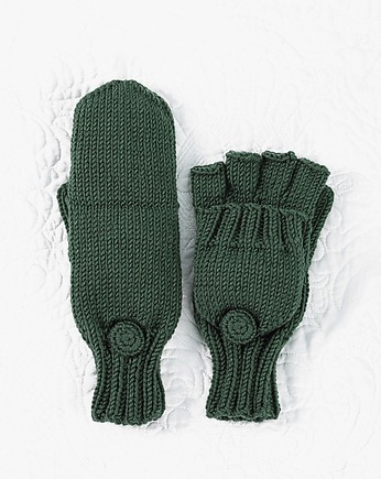 Rękawiczki Flap z klapką z merynosa, MonDu